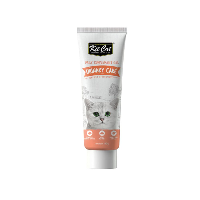 KitCat Cat Urinary Care Supplement Gel 120g