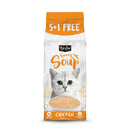 KitCat Savoury Soup Wet Food Pouches Chicken (6 x 50g)