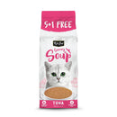 KitCat Savoury Soup Wet Food Pouches Tuna (6 x 50g)