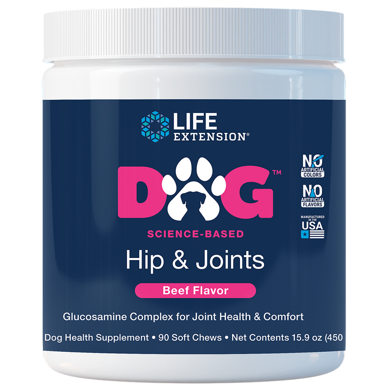 Life Extension Dog Hip & Joint Beef 90 Soft Chews