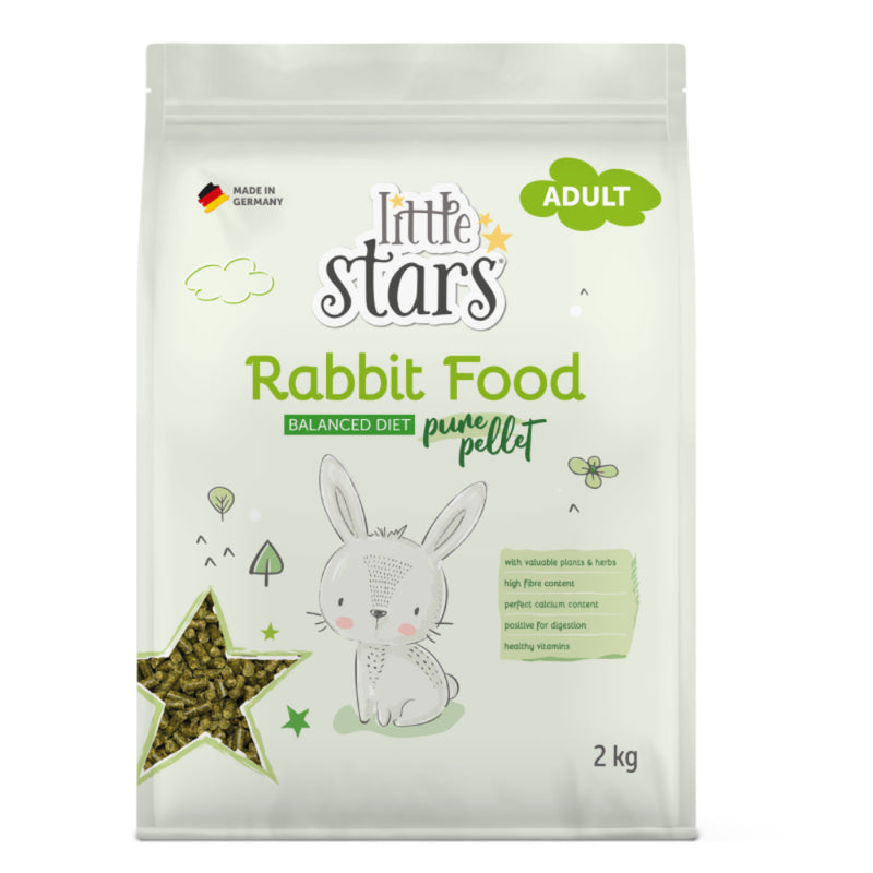 Little Stars Rabbit Food Pure Pellet 2kg