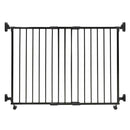 Lucky Baby Smart System Extendable Gate On Wheel Without Step Over Bar Black (SG-86B)