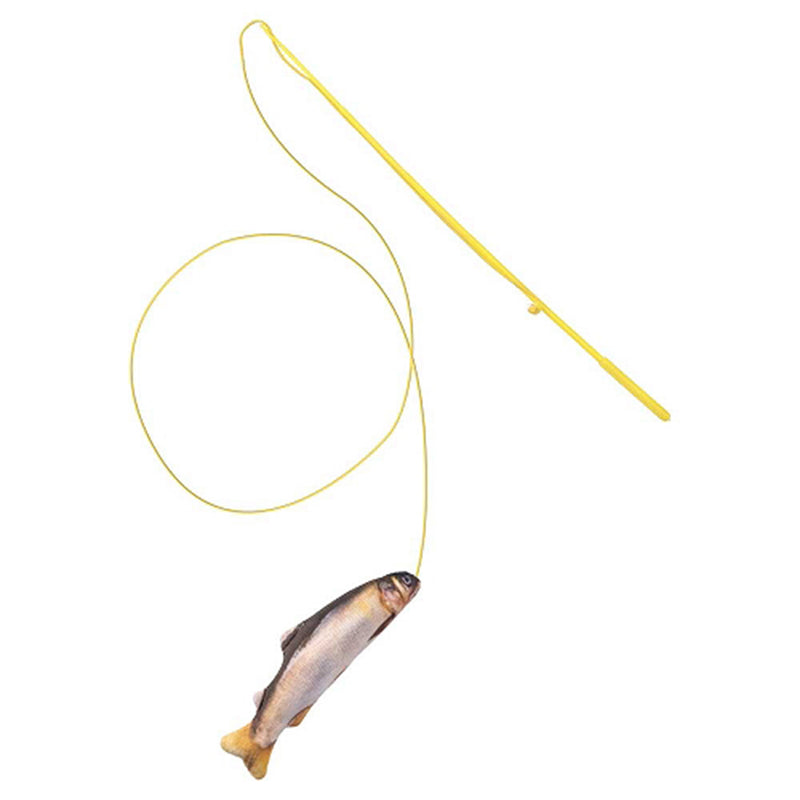 Marukan Matatabi Cat Fishing Toys Sweetfish (CT634)