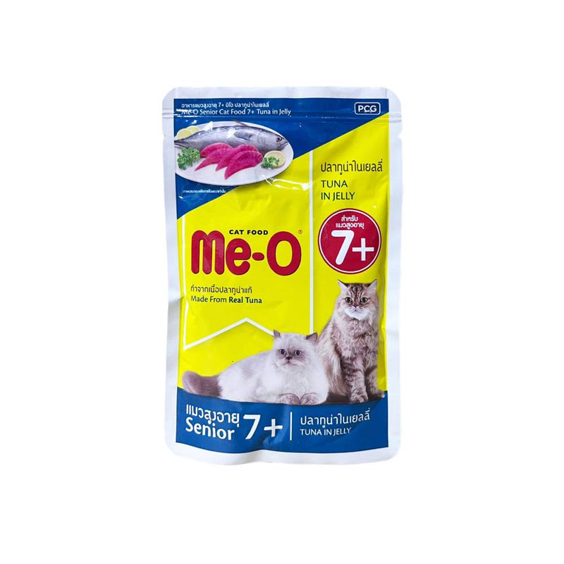 Me-o Cat Senior 7+ Pouch Tuna In Jelly 80g