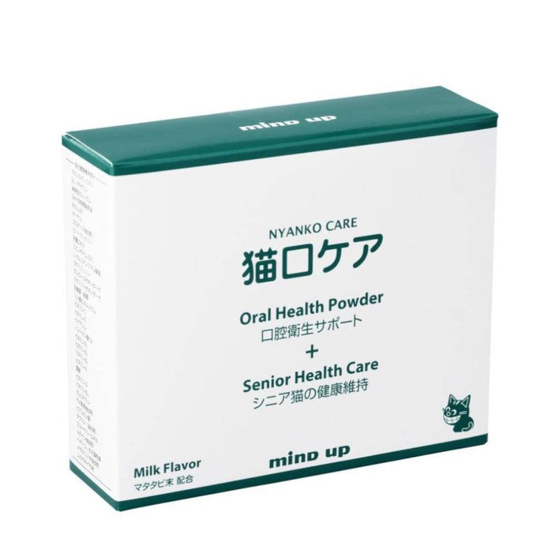 Mind Up Nyanko Care Cat Oral Health Powder + Senior Health Care 45g