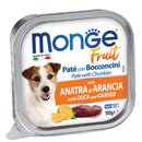 Monge Dog Fruit - Duck & Orange Pate with Chunkies 100g