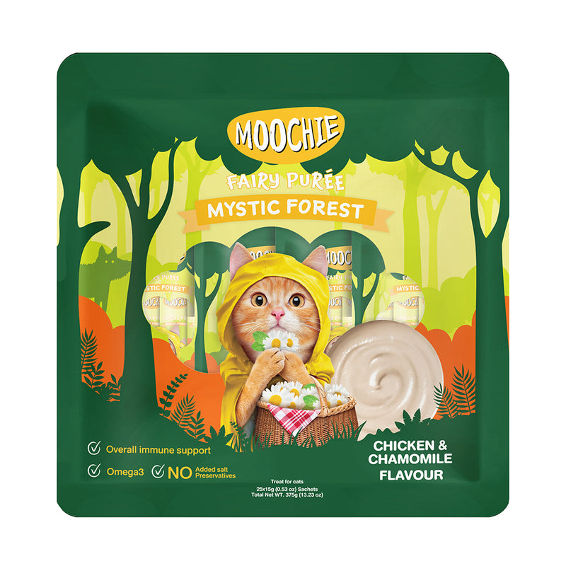 Moochie Cat Fairy Puree Chicken & Chamomile 375g