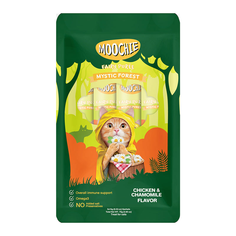 Moochie Cat Fairy Puree Chicken & Chamomile 75g