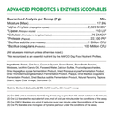 NaturVet Dog Advanced Probiotics & Enzymes Scoopables 11oz