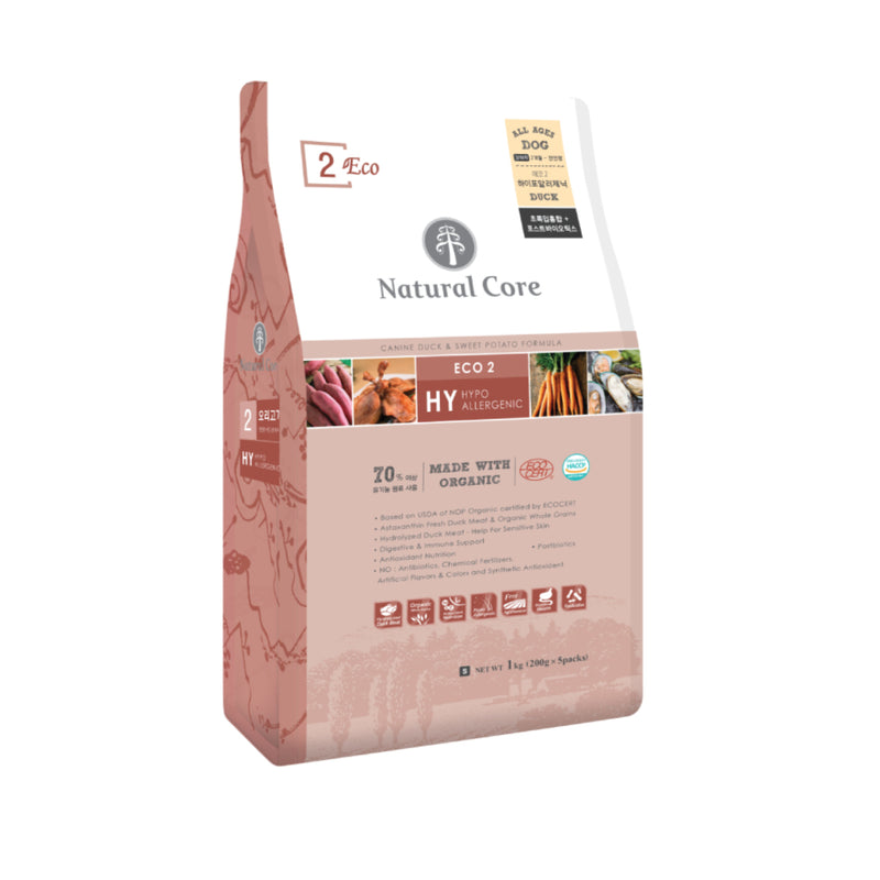 Natural Core Canine Eco Organic Series 2 Duck & Sweet Potato Formula 1kg