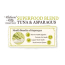 Natural Kitty Creamy Treats Superfood Blend - Tuna & Asparagus 4x12g