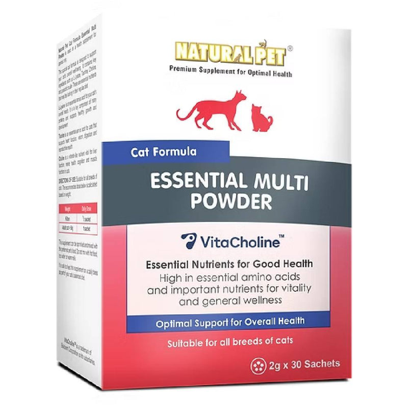 Natural Pet Cat Essential Multi Powder 2g x 30sachets