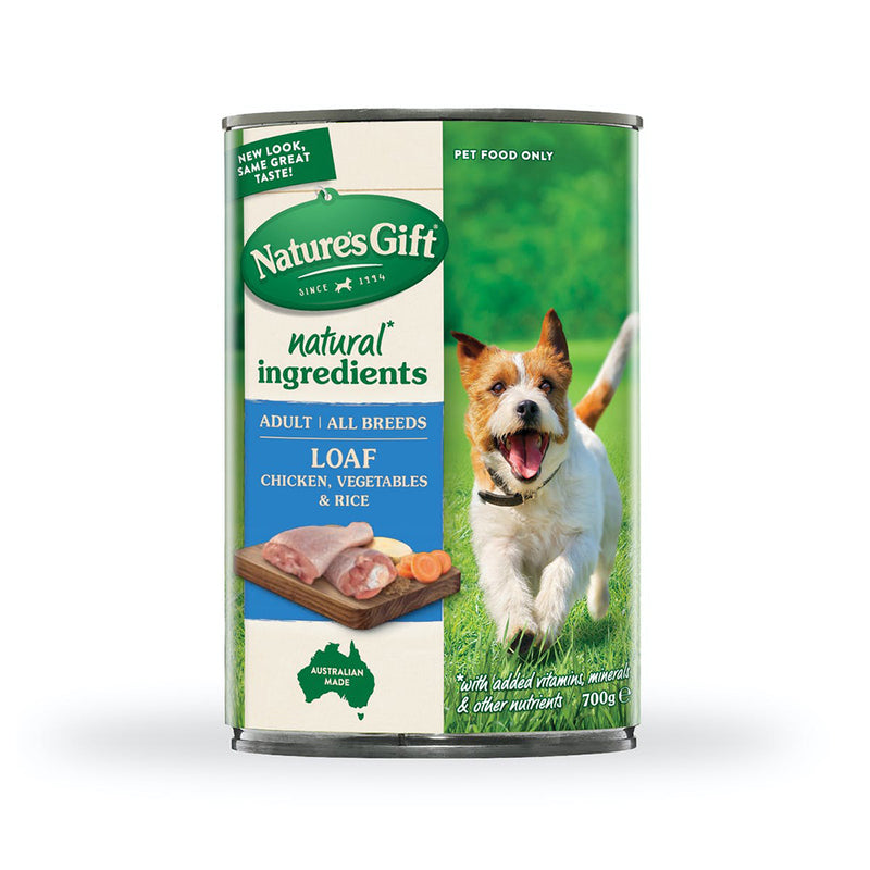 Nature's Gift Dog Chicken, Rice and Vegetable 700g