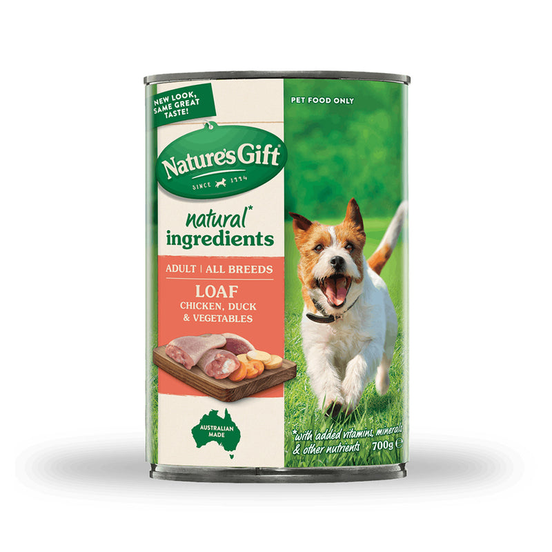 Nature's Gift Dog Duck, Chicken and Vegetables 700g