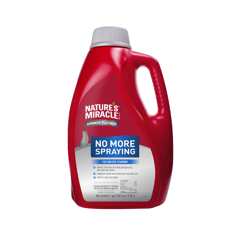 Nature's Miracle Cat Advanced Platinum No More Spraying 128oz