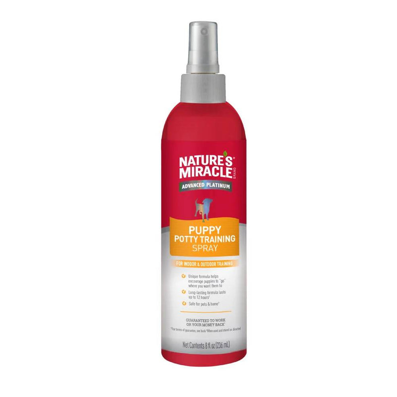 Nature's Miracle Dog Advanced Platinum Puppy Potty Training Spray 8oz