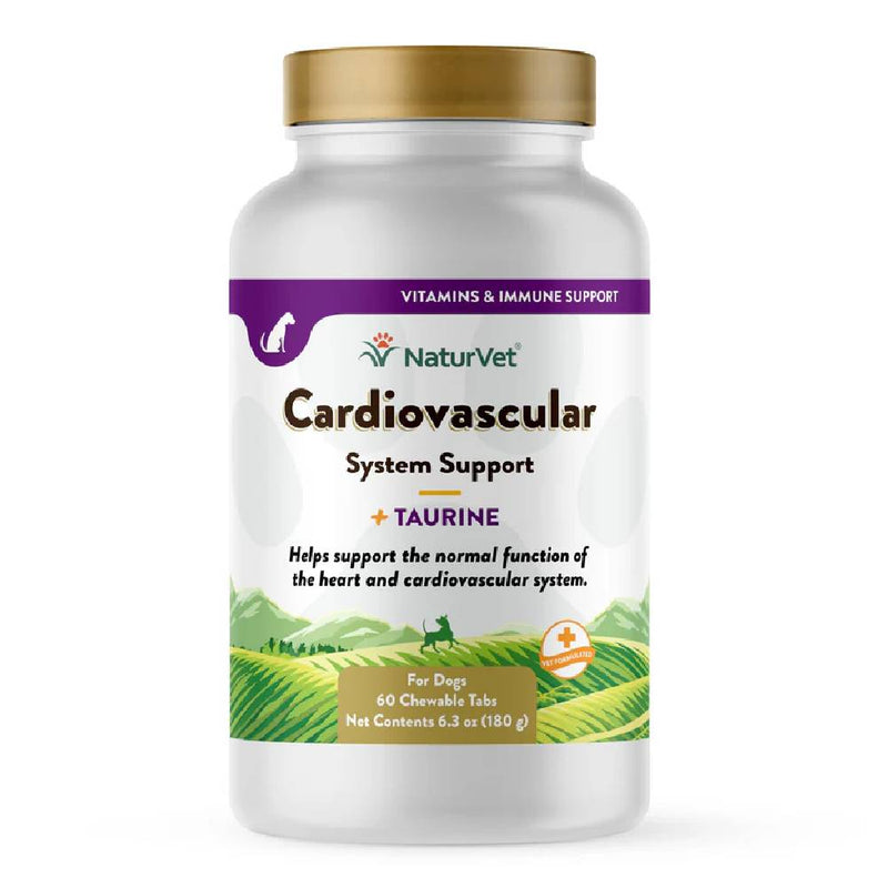 Naturvet Cardiovascular Support Taurine 60cts