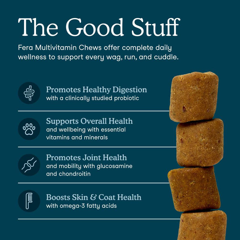 Fera Pets Dogs Multivitamin 90 Soft Chews