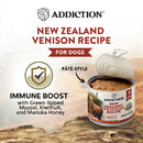 Addiction Dog Wild Islands New Zealand Venison 185g