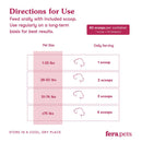 Fera Pets Dogs Kidney Support with Probiotics 2.12oz