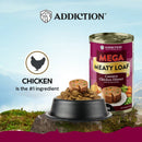 Addiction Dog Mega Meaty Loaf Country Chicken Dinner 700g