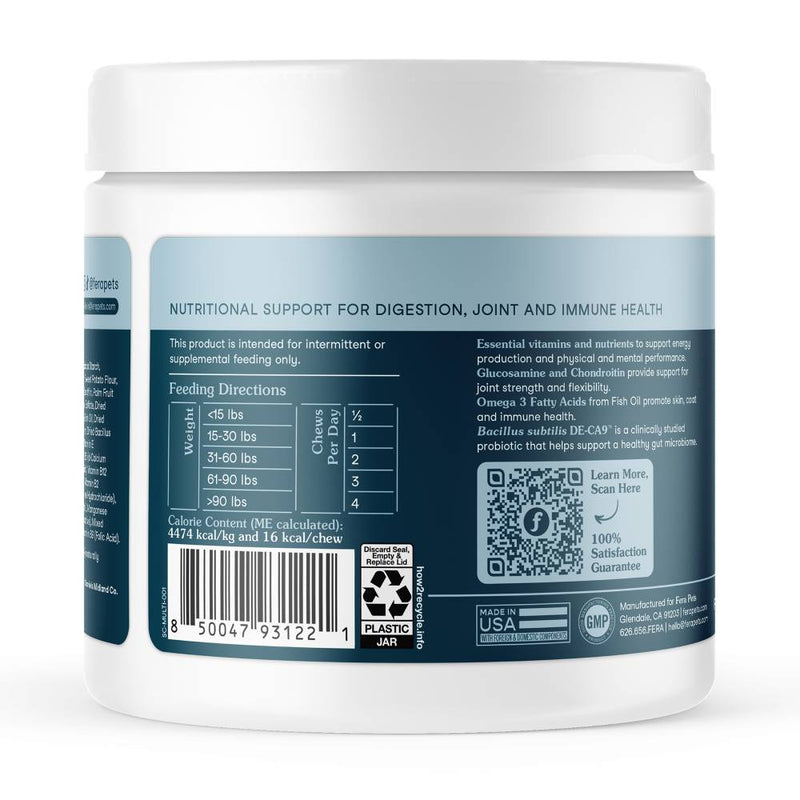 Fera Pets Dogs Multivitamin 90 Soft Chews