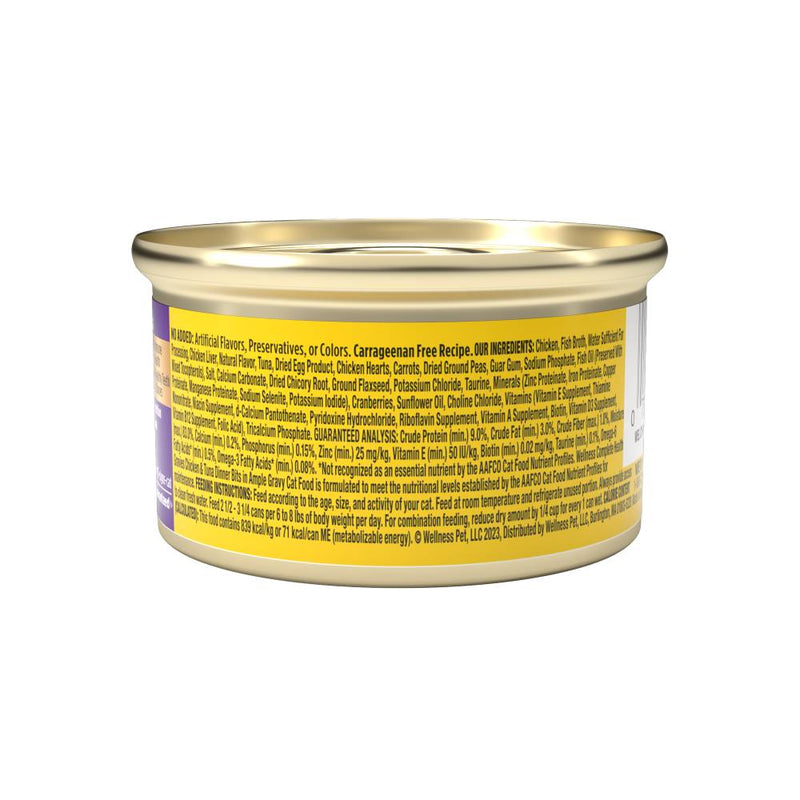 Wellness Cat Gravies Chicken & Tuna Dinner 3oz