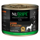 Nutripe Dog Gum & Grain Free Pure Lamb & Green Tripe 185g