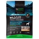 Nutripe Dog Wildcuts Freeze-Dried NZ King Salmon & Lamb with Green Tripe 380g