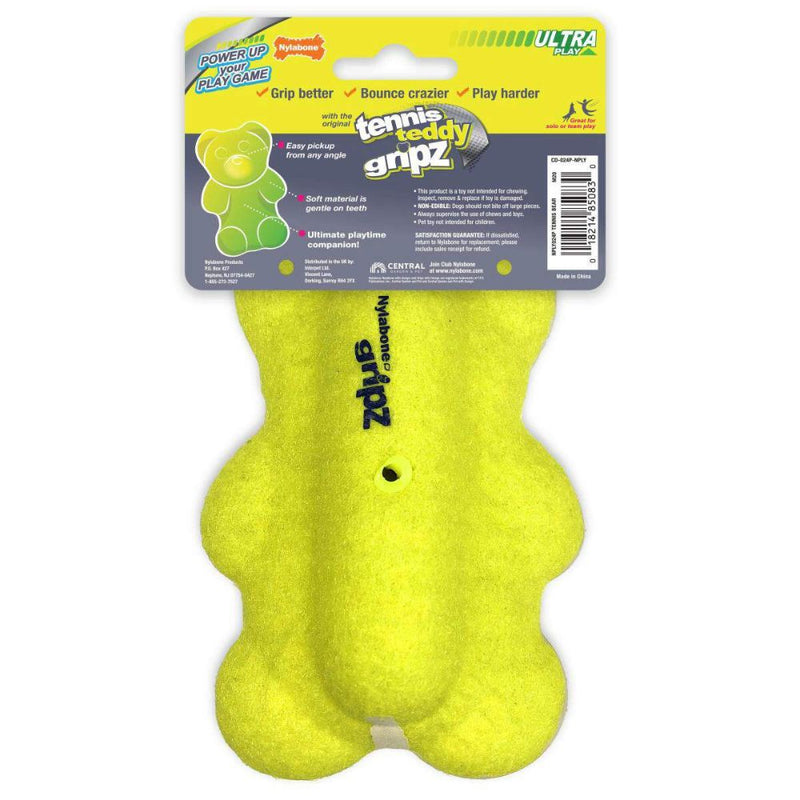 Nylabone Gripz Tennis Teddy