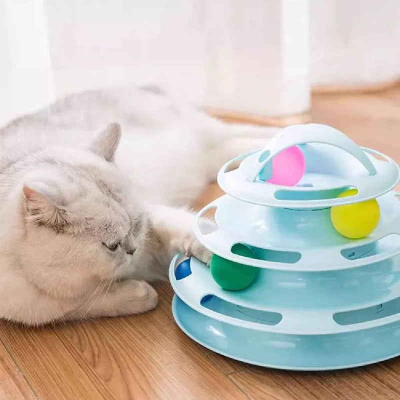 Ohmypet Cat Turntable Three Tier