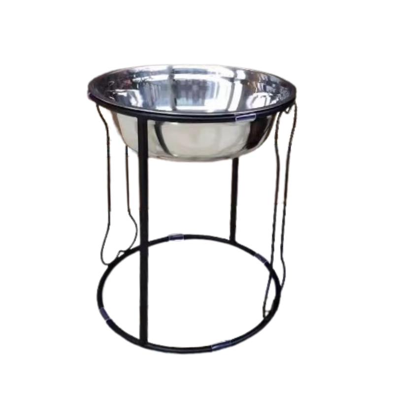 Ohmypet Elevated Stainless Steel Bowl - D 22cm