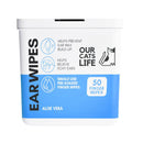 OurCatsLife Ear Wipes 50pc