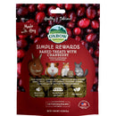 Oxbow Simple Rewards Baked Treats with Cranberry 3oz