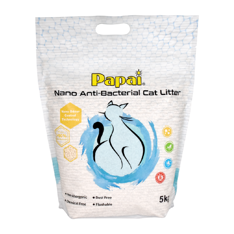 Papai Cat Litter Nano Anti-Bacterial 5kg