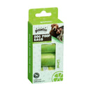 Pawise Dog Poop Bags Lime 4 Rolls 60 Bags