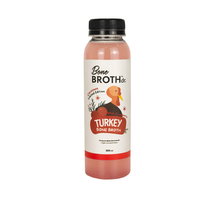 PetCubes Dogs & Cats Bone Broth Turkey With Cranberry Christmas Edition 300ml