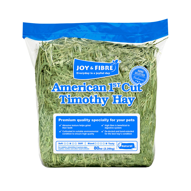 Pet Link Joy & Fibre American 1st Cut Timothy Hay 80oz
