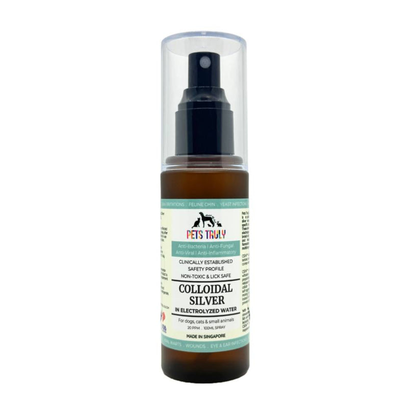 Pets Truly Colloidal Silver in Electrolyzed Water Spray 100ml