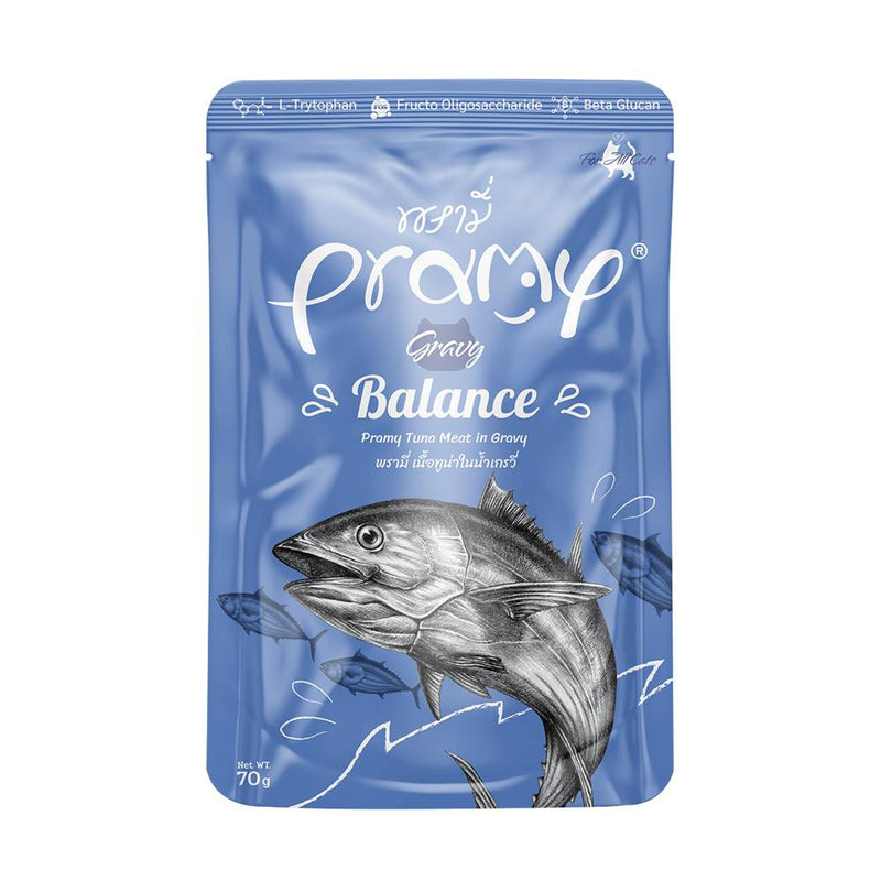 Pramy Cat Gravy Balanced Pramy Tuna Meat 70g