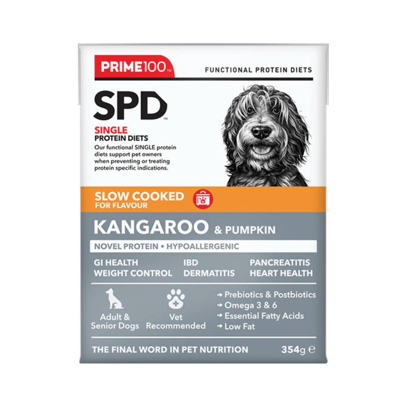 Prime100 Dog SPD - Slow Cooked Kangaroo & Pumpkin 354g