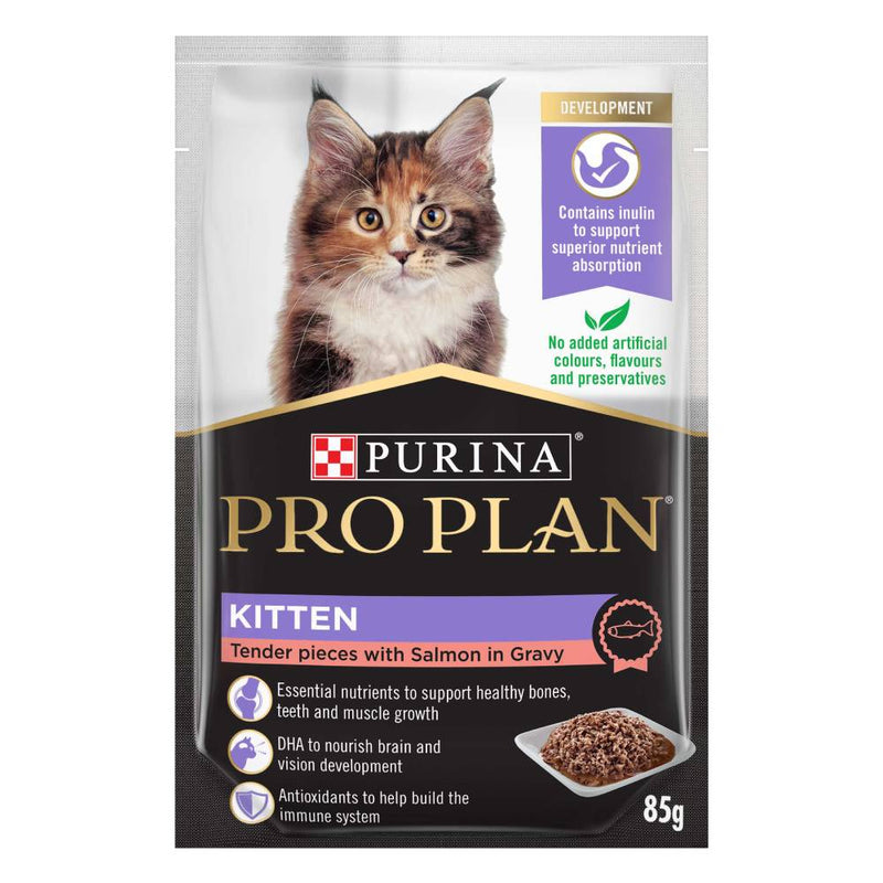 Pro Plan Feline - Kitten Salmon Pouch 85g (EXPIRY 30 JUN 2024)