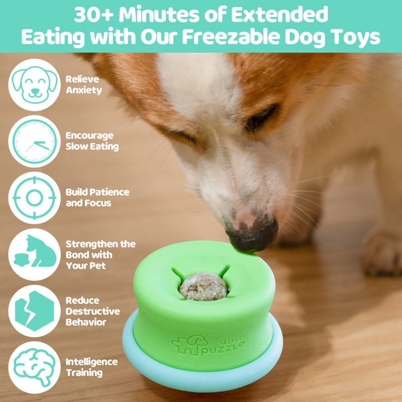 Puzzle Feeder Lickpop Enrichment Ice Pop Maker for Dog