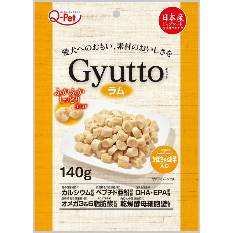 Q-Pet Dog Gyutto Lamb & Sweet Potato & Pumpkin 140g