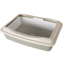 Rectangle Cat Litter Box with Gridding without Scoop (P970)