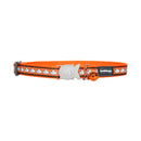 Red Dingo Cat Reflective Collar Orange