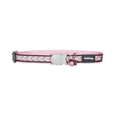 Red Dingo Cat Reflective Collar Pink