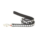 Red Dingo Dog Reflective Ziggy Lead Black 25mm