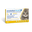 Revolution Plus Selamectin & Sarolaner Topical Solution for Cats 2.8-5.5lb Gold 3pcs