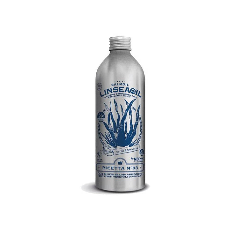 Salmoil Flaxseed Oil Vegan Omega 3 250ml for Dog & Cat